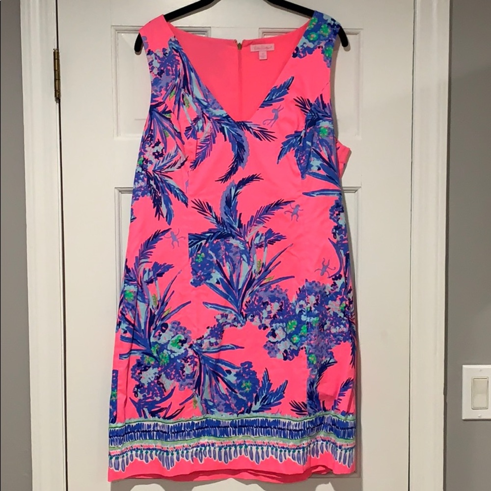 Lilly Pulitzer bright and colorful patterned dress